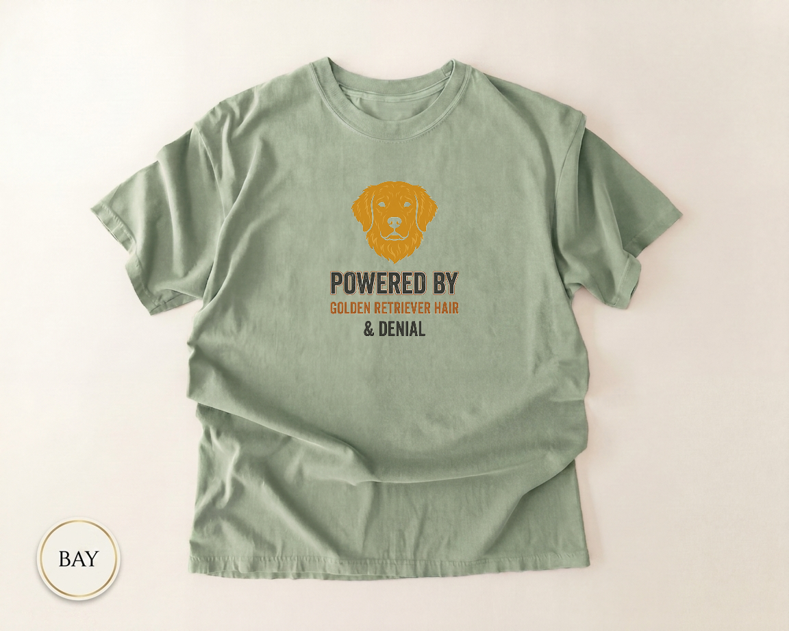 Golden Retriever Mom Shirt — lifestyle mockup