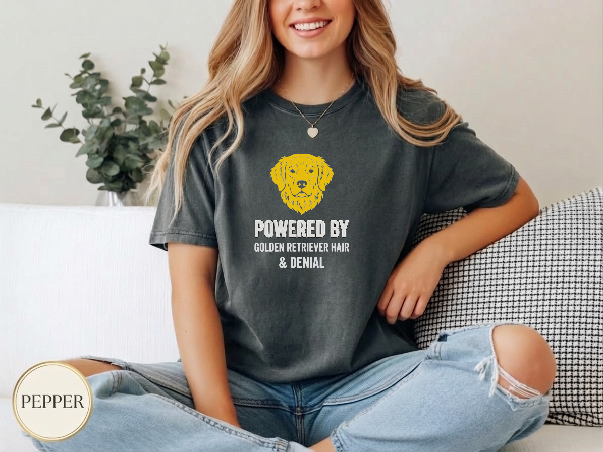 Golden Retriever Mom Shirt — casual everyday tee
