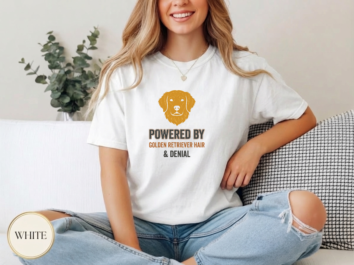 Golden Retriever Mom Shirt — relaxed fit style